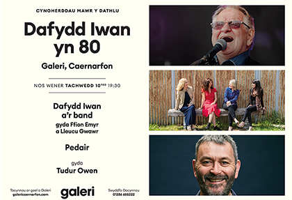 Friday's Poster - Dafydd Iwan is 80